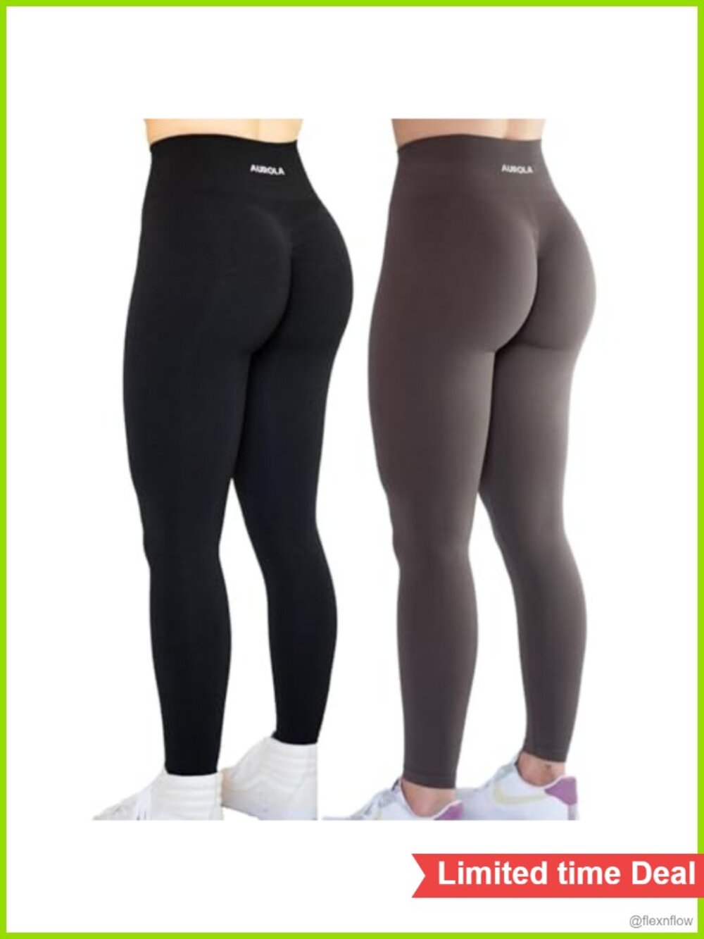 Seamless Scrunch Leggings Tummy Control High Waist Yoga Pants